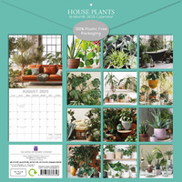 House Plants - 2025 Square Wall Calendar Floral 16 Months Premium Planner Gift thumbnail