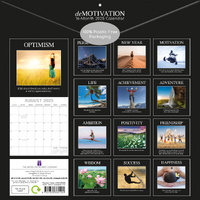 Demotivation - 2025 Square Wall Calendar 16 Months Premium Planner New Year Gift thumbnail