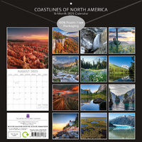 National Parks USA - 2025 Square Wall Calendar 16 Months New Year Planner Gift thumbnail
