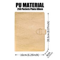 LIFEBEA 256 Pockets Photo Album for Fujifilm Instax Mini 11 12 9 40 Evo Liplay 8 7+ Instant Camera, Photo Album for Polaroid Kodak HP Zink 2x3" Photo  thumbnail