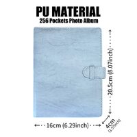 LIFEBEA 256 Pockets Photo Album for Fujifilm Instax Mini 11 12 9 40 Evo Liplay 8 7+ Instant Camera, Photo Album for Polaroid Kodak HP Zink 2x3" Photo  thumbnail