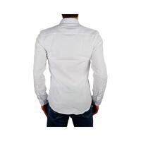 Milano Shirt in Oxford White Cotton 43 IT Men thumbnail