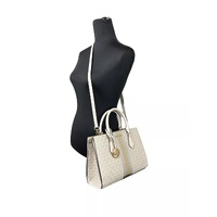 Michael Kors Women's Sheila Medium Crossbody Satchel Purse Bag Pale Gold - One Size thumbnail