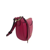 Michael Kors Women's Dover Small Pink Half Moon Crossbody Bag Purse - One Size thumbnail
