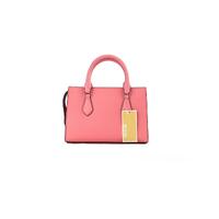 Michael Kors Women's Sheila Small Tea Rose Vegan Leather Center Zip Satchel Purse Bag - One Size thumbnail