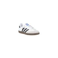 Adidas Women's Black And White Leather Sneaker - 38 EU thumbnail