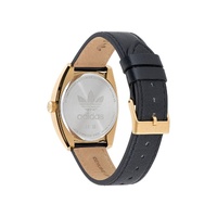 Adidas Women's Black Leather Watch - One Size thumbnail