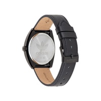 Adidas Women's Black Leather Watch - One Size thumbnail