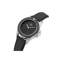 Adidas Unisex's Black Fabric Watch - One Size thumbnail