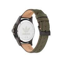 Adidas Unisex's Green Fabric Watch - One Size thumbnail