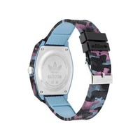 Adidas Unisex's Multicolor Silicone Watch - One Size thumbnail