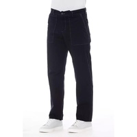 Alpha Studio Men's Blue Cotton Jeans & Pant - 54 IT thumbnail