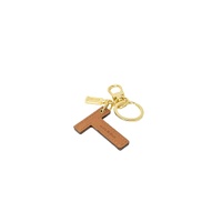 Alviero Martini Prima Classe Women's Beige Leather Keychain - One Size thumbnail
