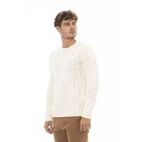 Alpha Studio Men's Beige Wool Sweater - 50 IT thumbnail