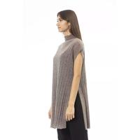 Alpha Studio Women's Brown Nylon Sweater - 44 IT thumbnail
