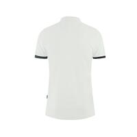 Aquascutum Men's White Cotton Polo Shirt - M thumbnail