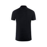 Aquascutum Men's Black Cotton Polo Shirt - XL thumbnail