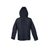 Black Aquascutum Jacket with Removable Hood and Tartan Lining 50 IT Men thumbnail