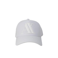 Armani Exchange Men's White Cotton Hats & Cap - One Size thumbnail