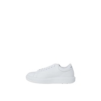 Armani Exchange Men's White Leather Sneaker - 40 EU thumbnail
