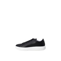 Armani Exchange Men's Black Leather Sneaker - 45 EU thumbnail