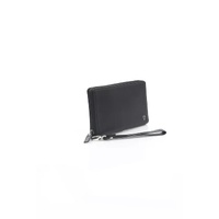 Automobili Lamborghini Men's Sleek Calfskin Leather Zip Wallet - One Size thumbnail