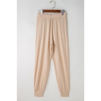 Parchment Split Long Cardigan and Skinny Pants Lounge Set - 2XL thumbnail