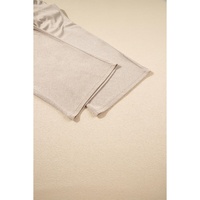 Oatmeal 3-Piece Cozy Knit Lounge Set - M thumbnail