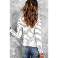 Azura Exchange V Neck Long Sleeve Top - M thumbnail