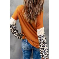 Azura Exchange Patchwork Sequin Long Sleeve Top - L thumbnail