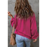 Azura Exchange Split V Neck Dolman Top - L thumbnail