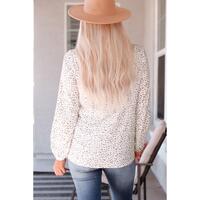 Azura Exchange Luxury Long Sleeve Blouse - M thumbnail