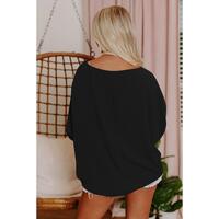 Azura Exchange Smocked Wrist Shift Top - S thumbnail