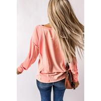 Azura Exchange Patchwork Long Sleeve Top - XL thumbnail