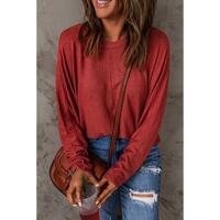 Azura Exchange Patchwork Long Sleeve Top - M thumbnail