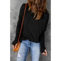Azura Exchange Crew Neck Long Sleeve Long Sweatshirt - M thumbnail