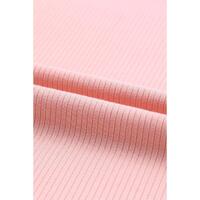 Azura Exchange Ruffle Sleeve Ribbed Knit Top - M thumbnail