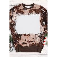 Azura Exchange Leopard Print Long Sleeve Top - XL thumbnail