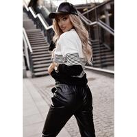 Azura Exchange Contrast Colorblock Knit Top - XL thumbnail
