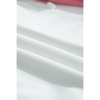 White French Terry Color Block Long Sleeve Top - L thumbnail