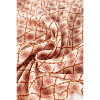Multicolour Boho Floral Mixed Print Puff Sleeve Shirt - M thumbnail