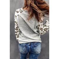 Azura Exchange Leopard Print Long Sleeve Top - S thumbnail