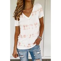 Azura Exchange Striped Tie Dye Tee - L thumbnail