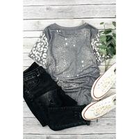 Azura Exchange Leopard Print Short Sleeve T-shirt - XL thumbnail