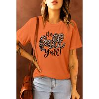 Azura Exchange Animal Print Casual T-Shirt for Fall - S thumbnail