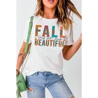 Azura Exchange Leopard Print Short Sleeve T Shirt - L thumbnail