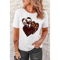 Azura Exchange Heart Print T-shirt - XL thumbnail