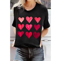Azura Exchange Heart Graphic Tee for Valentines Day - M thumbnail