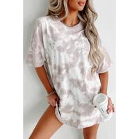 Azura Exchange Tie-dye Short Sleeve Top - L thumbnail