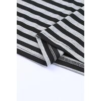 Azura Exchange Butterfly Sleeve Striped T-Shirt - S thumbnail